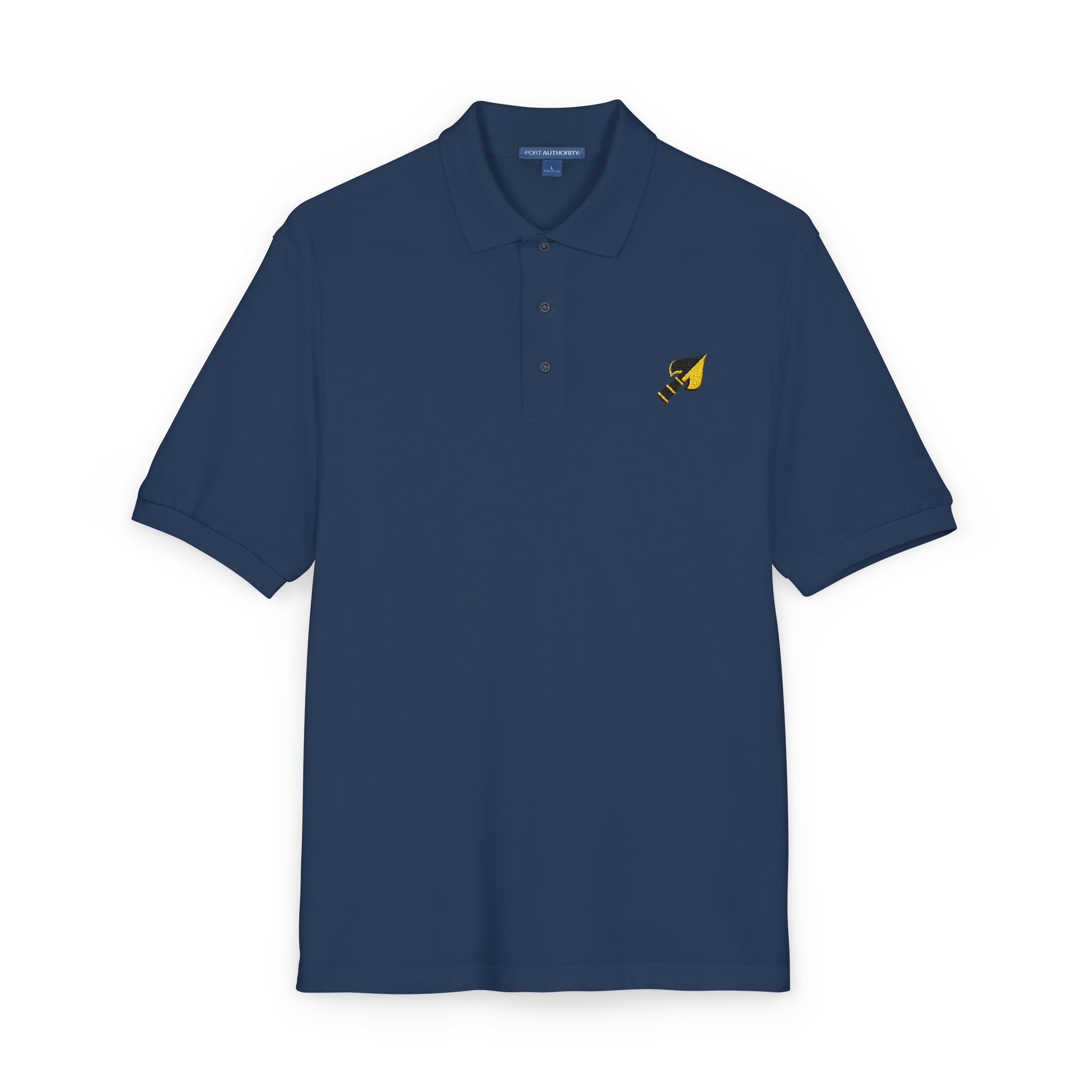 Unisex Polo Shirt | Embroidered Logo - 65/35 poly/cotton
