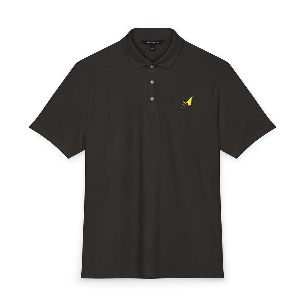 Men’s Stretch Jersey Polo | Embroidered Logo - 92/8 Polyester/Spandex