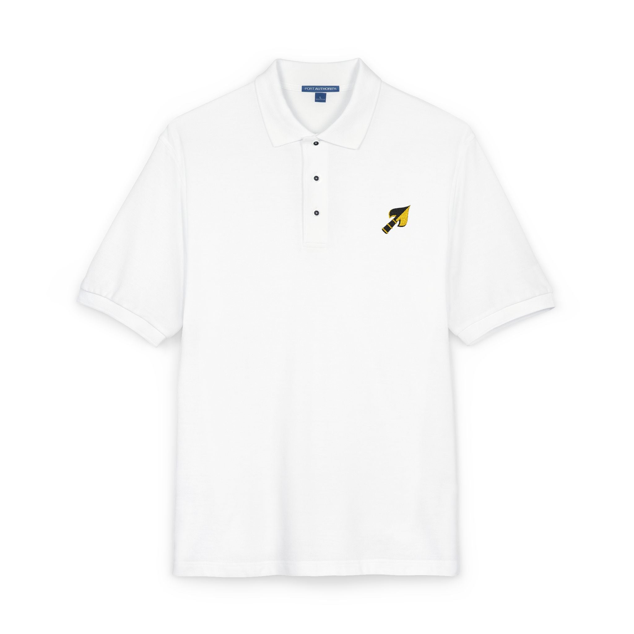 Unisex Polo Shirt | Embroidered Logo - 65/35 poly/cotton